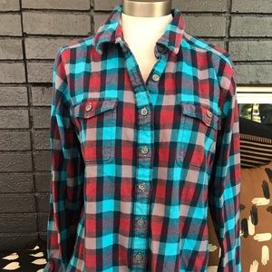 Patagonia plaid button up